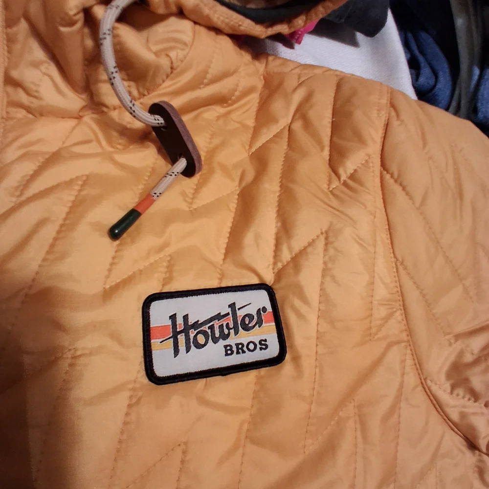 Howler Bros Outdoor Quilted Jacket - Colonel Mustard *Make Offer* - Picture 3 of 11